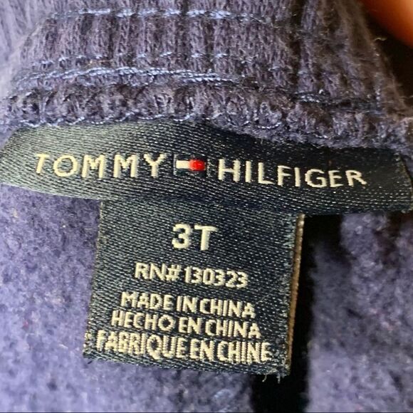 Tommy Hilfiger toddler boy blue pants - Picture 6 of 6